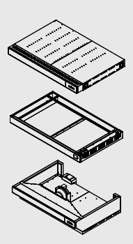 BASE/DESSUS NXM+V/13 AVEC EXTRACTEUR