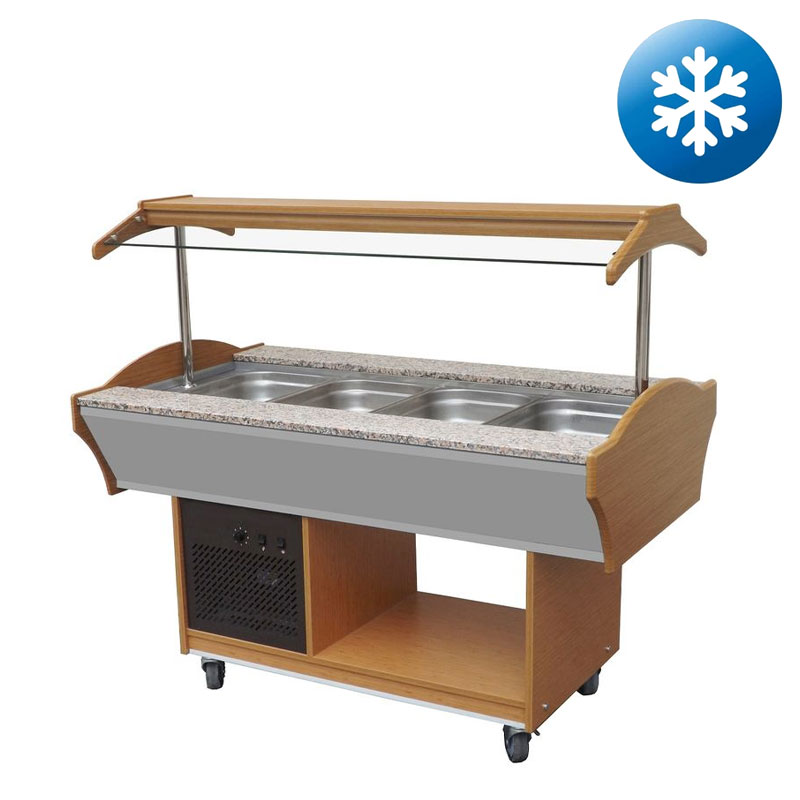 buffet bain marie réfrigéré