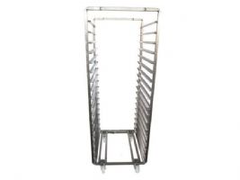 Chariot de stockage 450x650 Inox 430