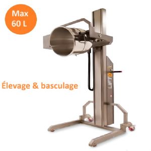 Élévateur Basculeur de cuve MAX 60L