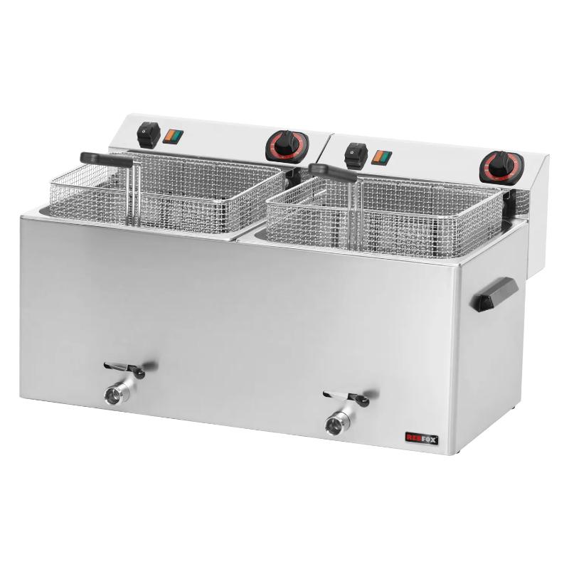 Friteuse à poser électrique 2x10 L RM GASTRO