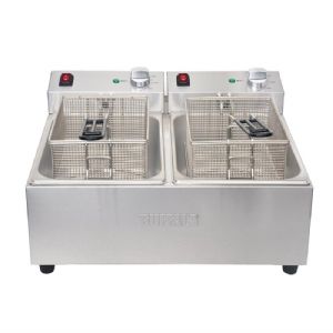 Friteuse double - 2x5L 2x2,8kW