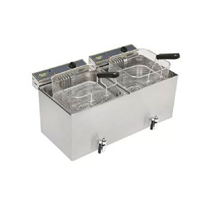 Friteuse électrique  double cuve 2 x 12 L