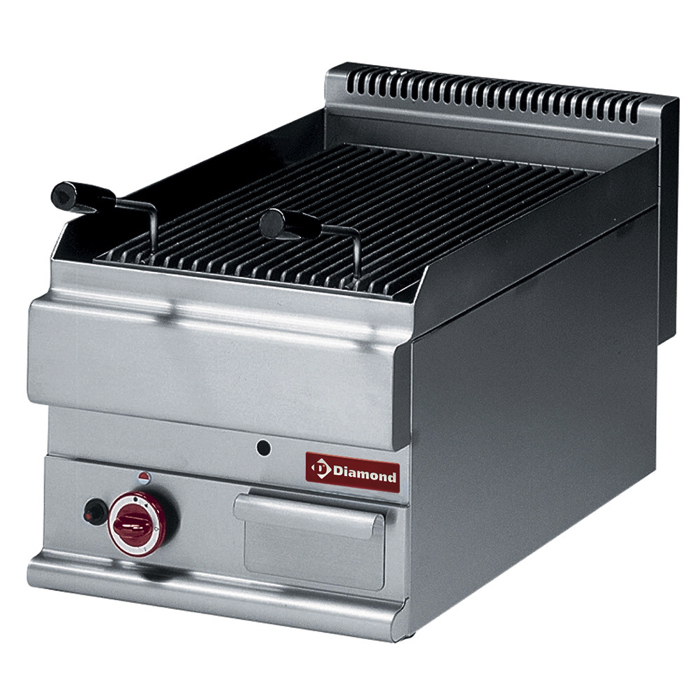 Grill A Pierre Volcanique 1 Bruleur Gaz 400x650 Diamond Restauration Professionnelle G65 Gpl4t Restoconcept Com