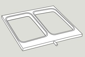 Moule GN 1/4 265x160 mm