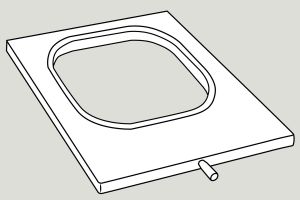 Moule MV 180X180 mm