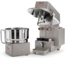 Petrin a spirale a cuve amovible 200kg