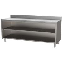 Table armoire basic 1200 X 600 X 850 mm avec dossert h 100 mm