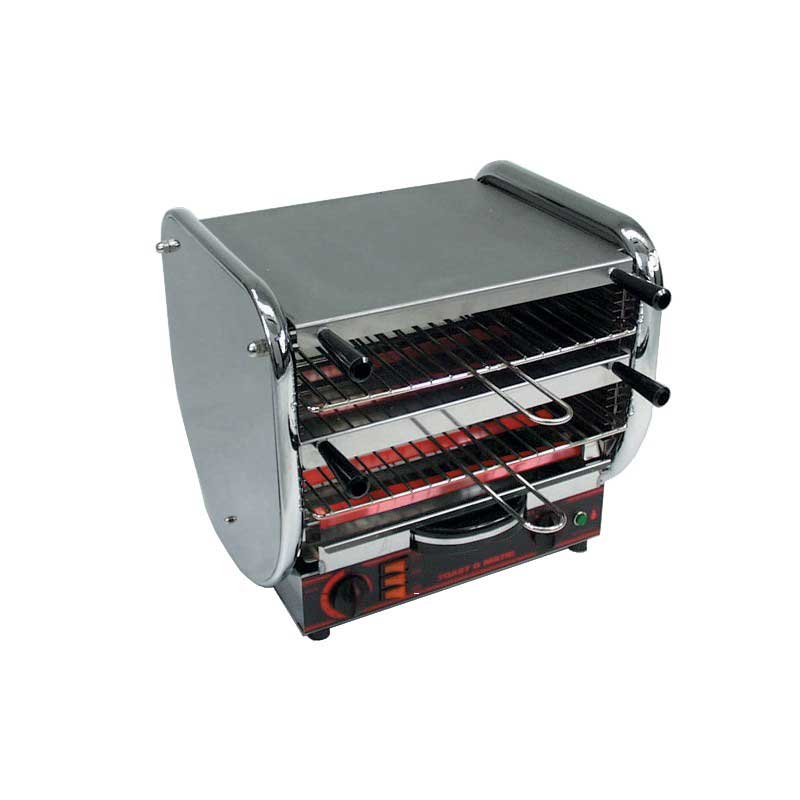 Toaster multifonctions avec régulateur + salamandre 2 étages - 4000 W