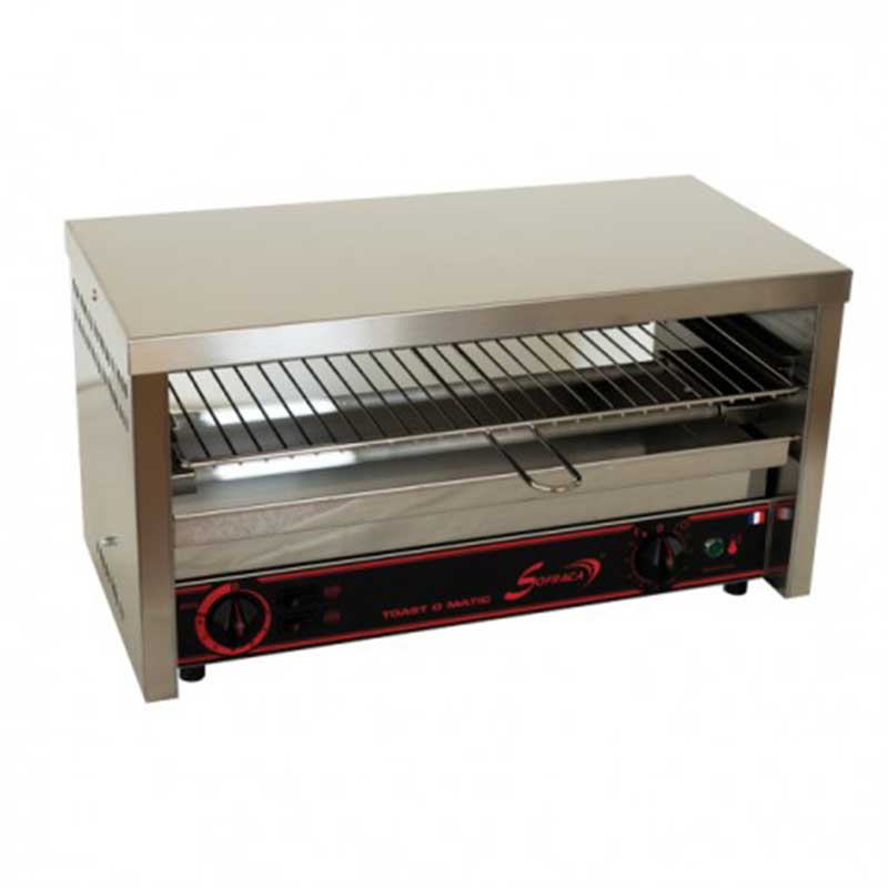 Toaster professionnel + Salamandre 1 étage - 2800 W