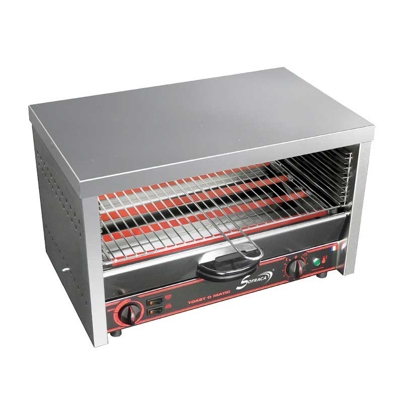 Toaster professionnel + Salamandre 1 étage - 4800W