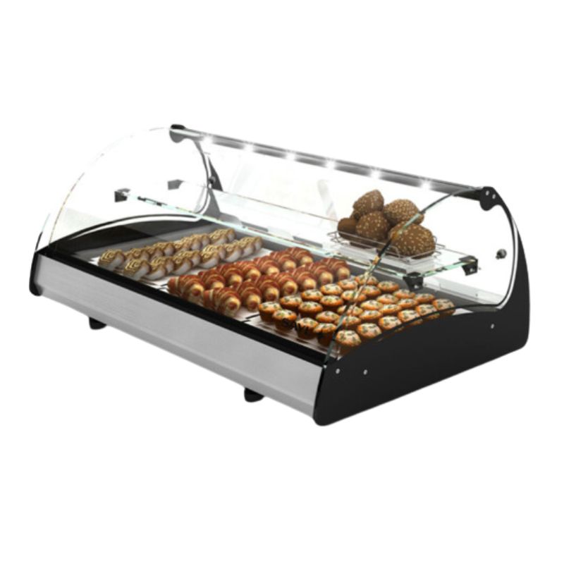 Vitrine bain marie à poser