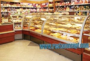 Vitrine boulangerie non réfrigérée (9AL0075)